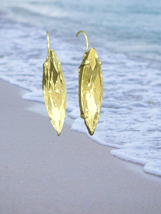 DW Art Deco designs by Diana Jewelry - Earrings 🌴🌴🌴Old Hollywood Style🌴🌴🌴 Glam Swarovski Crystal Earrings